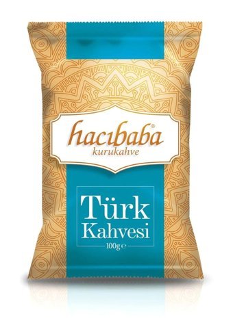 Hacıbaba Kuruyemiş Sade Türk Kahvesi 12x100 gr