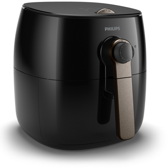Philips Kitchen Appliances HD9721/99 Airfryer 0.91 lt Tek Hazneli Izgara Yapan Led Ekranlı Yağsız Sıcak Hava Fritözü Siyah