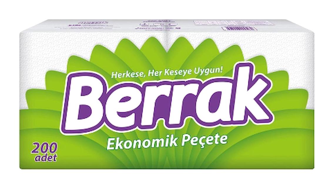Berrak Kağıt Peçete 4x200'lü