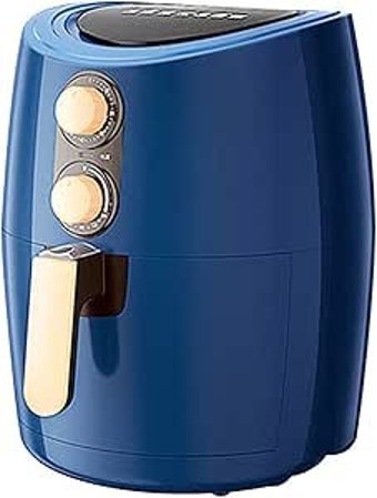 Cofepy Airfryer 4.2 lt Tek Hazneli Izgara Yapan Yağsız Sıcak Hava Fritözü Mavi