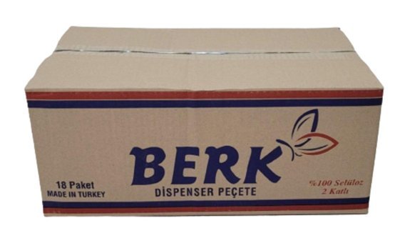 Berk Kağıt Peçete 18x100'lü