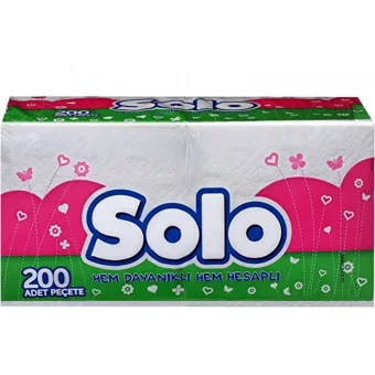 Solo Kağıt Peçete 12x200'lü