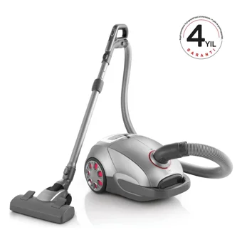 Arzum AR4034 Cleanart Ultra 800 W Yatay Hepa Filtreli Toz Torbalı Süpürge Gri