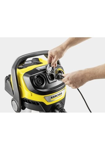 Karcher Wd 6 EU 1.628-360.0 S V-30/8/22/t 1300 W Dikey Toz Torbalı Süpürge Sarı - Siyah