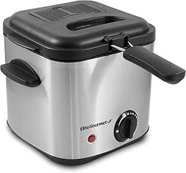 Elite Gourmet EDF 1550 1.4 lt Tek Hazneli Yağlı Fritöz İnox