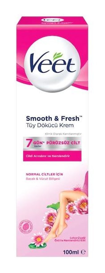 Veet Smooth & Fresh Normal Ciltler İçin Koltuk Altı Bacak Tüy Dökücü Sprey 100 ml