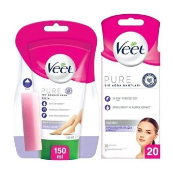 Veet Pure Tüm Ciltler İçin Koltuk Altı Bacak Tüy Dökücü Sprey 150 ml