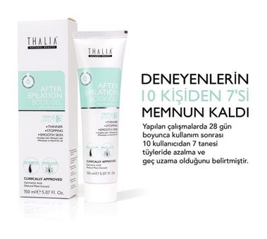 Thalia Tüm Ciltler İçin Koltuk Altı Bacak Tüy Dökücü Sprey 150 ml