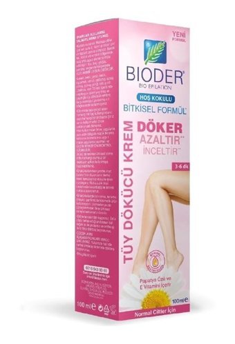 Bioder Normal Ciltler İçin Papatya Özü + E Vitamini Koltuk Altı Bacak Tüy Dökücü Sprey 100 ml