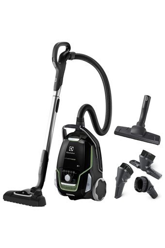Electrolux UltraOne EUO9GREEN 700 W Yatay Hepa Filtreli Turbo Başlıklı Toz Torbalı Süpürge Siyah