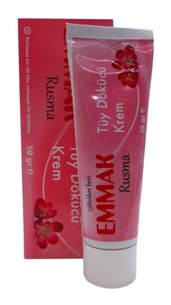 Emmak Rusma Tüm Ciltler İçin Koltuk Altı Bacak Genital Bölge Tüy Dökücü Sprey 2x50 gr