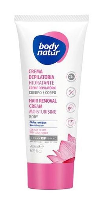 Body Natur Hassas Ciltler İçin Koltuk Altı Bacak Tüy Dökücü Sprey 200 ml