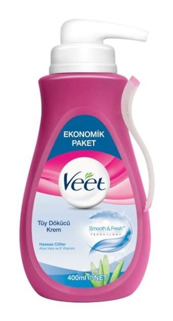 Veet Professional Hassas Ciltler İçin Koltuk Altı Bacak Tüy Dökücü Sprey 400 ml