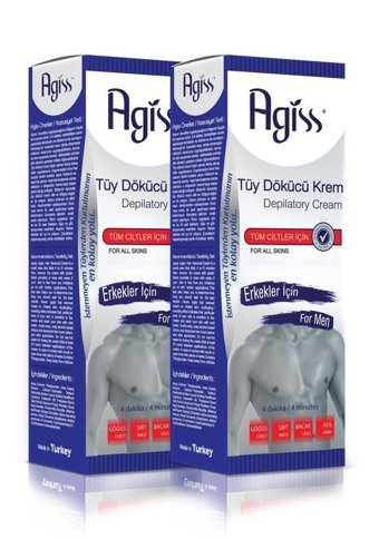 Agiss Tüm Ciltler İçin Koltuk Altı Bacak Tüy Dökücü Sprey 2x100 ml
