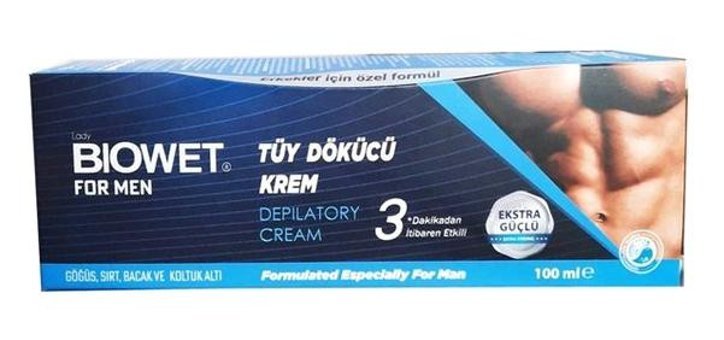 Biowet For Men Tüm Ciltler İçin Koltuk Altı Bacak Tüy Dökücü Sprey 100 ml