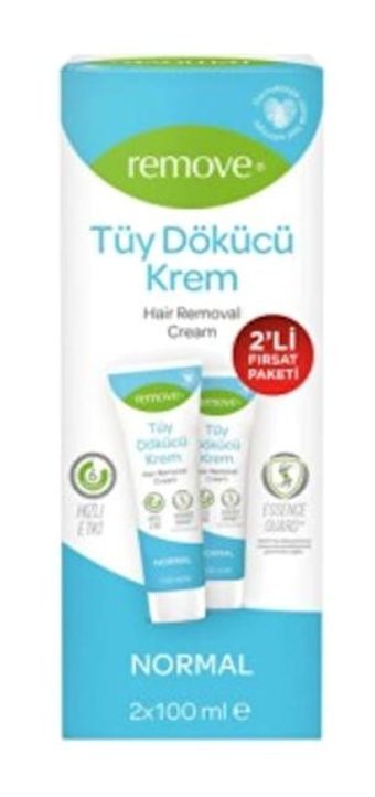 Remove Normal Tüm Ciltler İçin Koltuk Altı Bacak Tüy Dökücü Sprey 2x100 ml