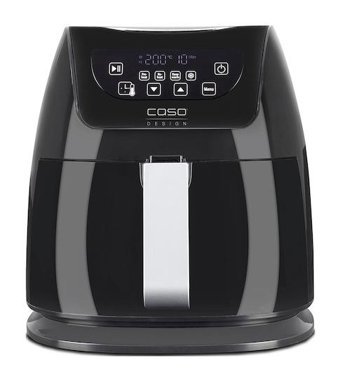 Caso 3179 AF 255 Airfryer 3 lt Tek Hazneli Izgara Yapan Led Ekranlı Yağsız Sıcak Hava Fritözü Siyah