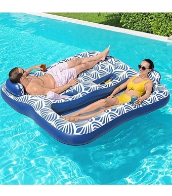 Bestway Fileli Bardaklı 204 cm X 188 cm Yetişkin Deniz Yatağı