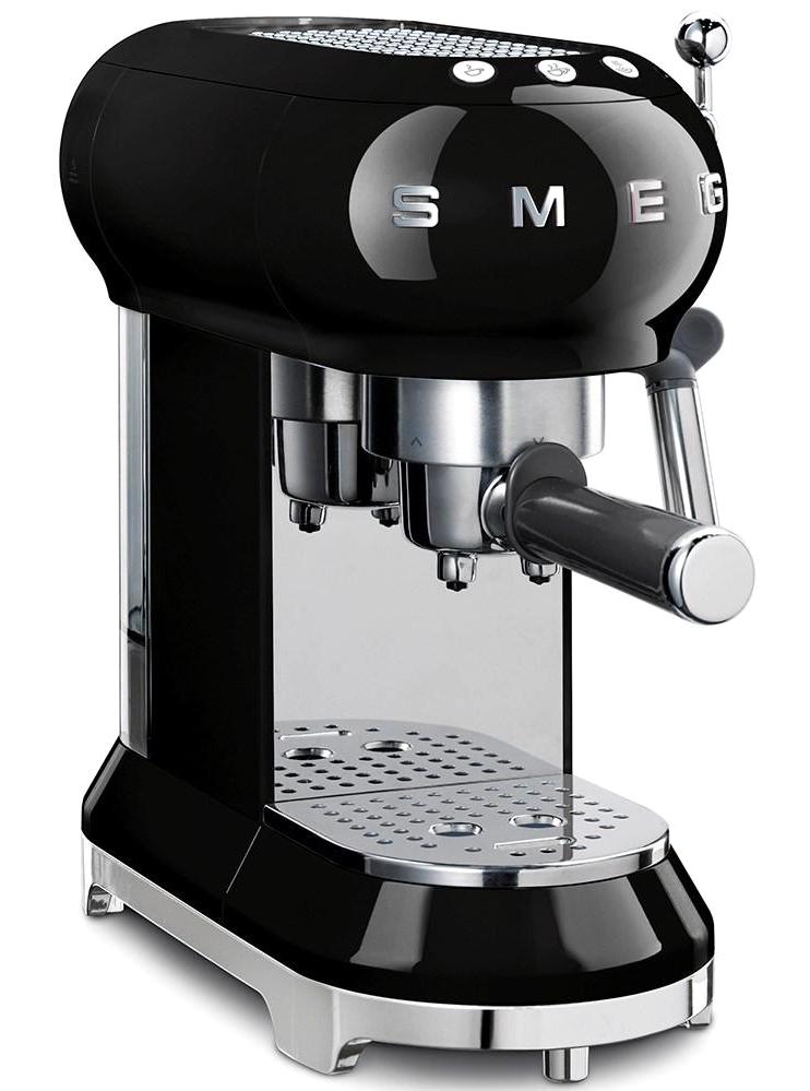 Smeg ECF01BLEU 1350 W 1 lt Kapasiteli Süt Köpürtücülü Espresso Yapma Kapsül Kahve Makinesi