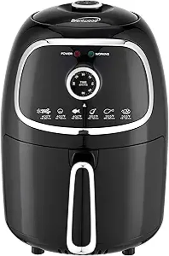 Brentwood AF202Bk Airfryer 1.89 lt Tek Hazneli Yağsız Sıcak Hava Fritözü Siyah