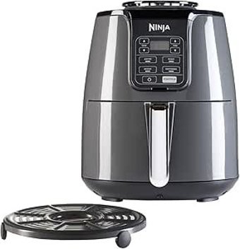 Ninja AF100EU Airfryer 3.8 lt Tek Hazneli Led Ekranlı Yağsız Sıcak Hava Fritözü Siyah