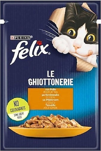 Felix Tavuk Yetişkin Yaş Kedi Maması 6x85 gr
