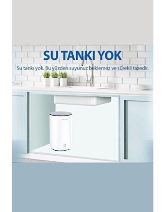Neutron NTL-SU60WB 4 Aşamalı 12 lt Kapalı Kasa Pompalı Tezgah Altı Su Arıtma Cihazı