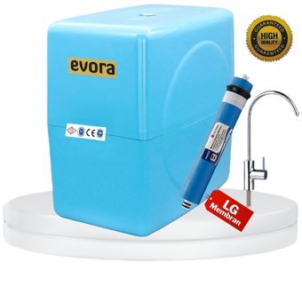 Evora 5 Aşamalı 10 lt Kapalı Kasa Pompasız Tezgah Altı Su Arıtma Cihazı