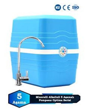 Sumarkt Avenger 5 Aşamalı 8 lt Kapalı Kasa Pompasız Tezgah Altı Su Arıtma Cihazı