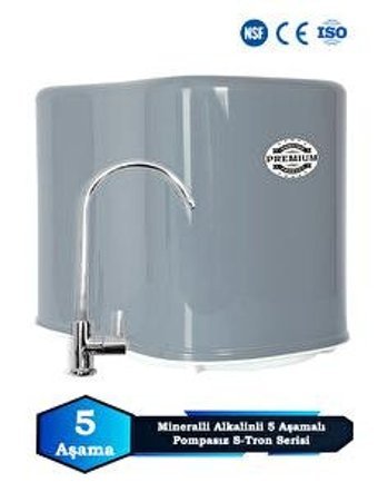 Sumarkt S-tron 5 Aşamalı 12 lt Kapalı Kasa Pompasız Tezgah Altı Su Arıtma Cihazı