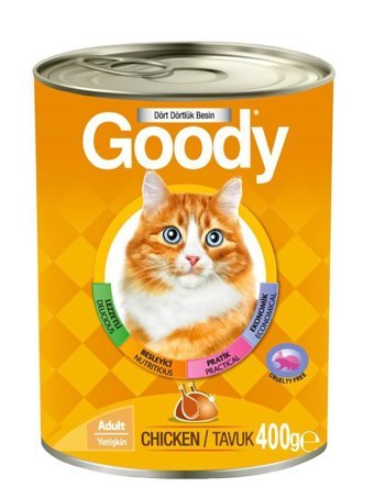 Goody Chicken Tavuk Yetişkin Yaş Kedi Maması 400 gr