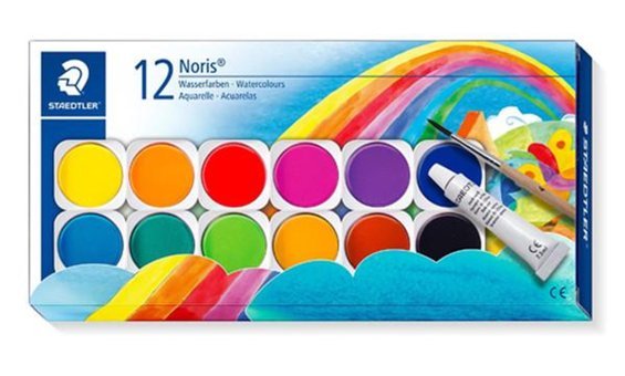 Staedtler 12'li Tablet Sulu Boya Seti