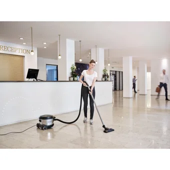 Nilfisk VP 930 760 W Yatay Hepa Filtreli Toz Torbalı Süpürge Gri