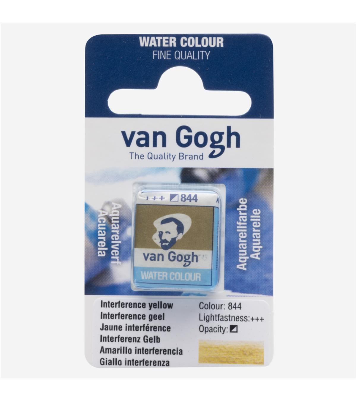 Royal Talens Van Gogh 844 Tablet Sulu Boya Interference Yellow