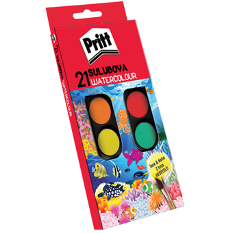 Pritt Watercolor 21'li Tablet Sulu Boya Seti