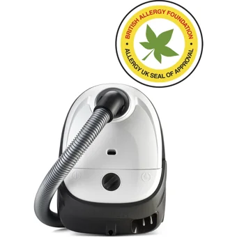 Nilfisk One Allergy Eu 750 W Yatay Hepa Filtreli Turbo Başlıklı Toz Torbalı Süpürge Beyaz