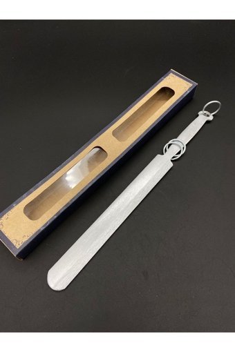 Bıçak Vakti 38 cm Yassı Masat Gri