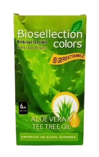 Biosellection 6.46 Bakır Kızılı Krem Saç Boyası