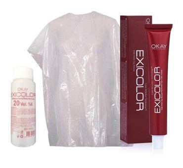 Okay 5.75 Açık Kahve Krem Saç Boyası 60 ml