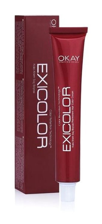 Okay 5.75 Açık Kahve Krem Saç Boyası 60 ml