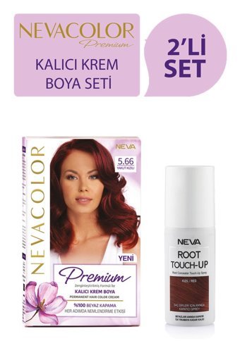 Neva Color 5.66 Yakut Kızılı Krem Saç Boyası 75 ml
