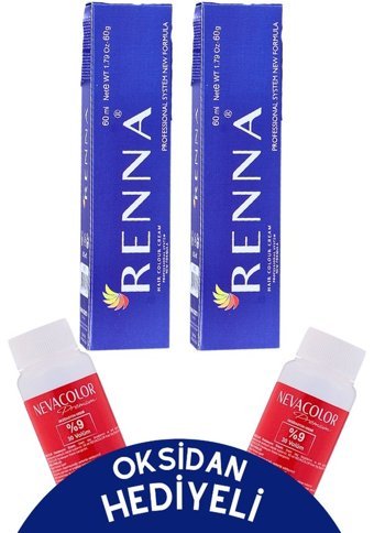 Renna 8.9 Açık Kumral Tütün Krem Saç Boyası 2x60 ml
