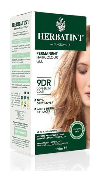 Herbatint 9Dr Altın Bakır Krem Saç Boyası 150 ml