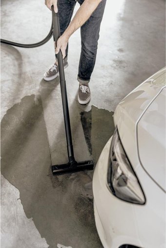 Karcher Wd3 S 1000 W Dikey Hepa Filtreli Toz Torbalı Süpürge Gri - Sarı
