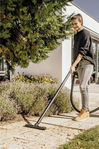 Karcher Wd3 S 1000 W Dikey Hepa Filtreli Toz Torbalı Süpürge Gri - Sarı