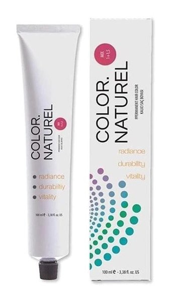 Color Naturel 6.27 Koyu Kumral Viyole Kahve Krem Saç Boyası 100 ml