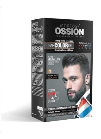 Ossion 01 Siyah Krem Saç Boyası