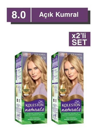 Wella 8 0 Açık Kumral Krem Saç Boyası