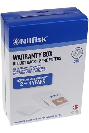 Nilfisk One Rb10p05a-hb15 750 W Yatay Hepa Filtreli Toz Torbalı Süpürge Kırmızı