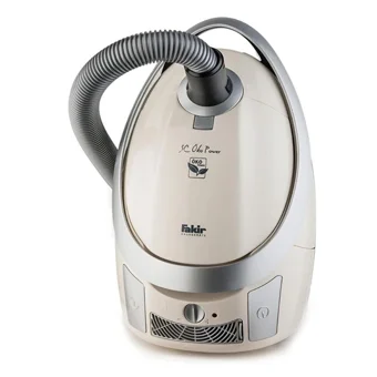 Fakir Sc Öko Power 1400 W Yatay Hepa Filtreli Toz Torbalı Süpürge Gri - Krem